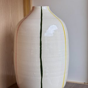 Jarrón garrafa multicolor